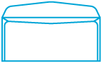 Icon of regular flap on envelope